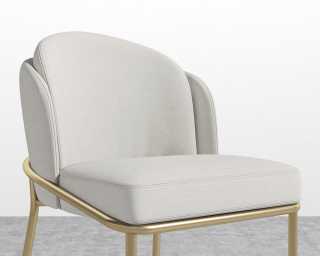 Angelo Counter Stool - Modern Felt - Alesund - Brass