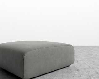 Arya Ottoman - Venice Suede - Strato