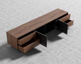 Augustus TV Stand - Walnut