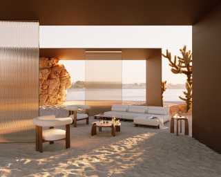 Bali Outdoor Modular Sectional - Palisades