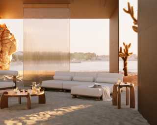 Bali Outdoor Sectional - Palisades