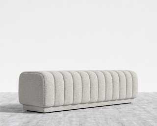 Berlin Bench - Chatou Boucle - Pearl Berlin Bench - Chatou Boucle - Pearl