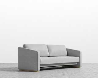 Bristol Futon - Modern Felt - Malmo - Brass legs