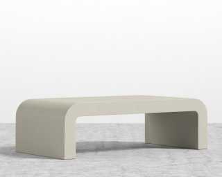 Cascadia Coffee Table - Alabaster
