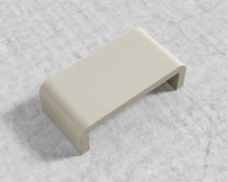 Cascadia Coffee Table - Alabaster