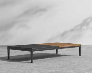 Francis Outdoor Coffee Table - Black Francis Outdoor Coffee Table - Black