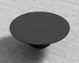Gallus Coffee Table - 36" - Black Concrete Gallus Coffee Table - 36" - Black Concrete