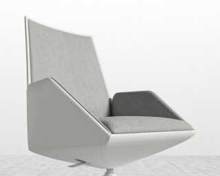 Julian Office Chair - Malmo / Trento Eggshell Julian Office Chair - Malmo / Trento Eggshell