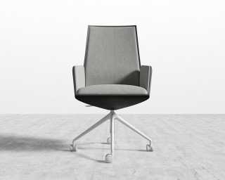 Julian Office Chair - Malmo / Trento Jet Black Julian Office Chair - Malmo / Trento Jet Black