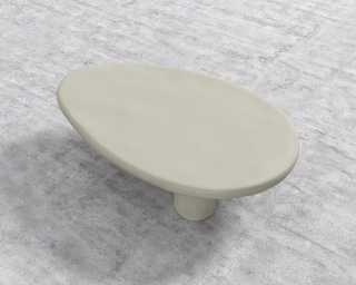 Kara Coffee Table-Alabaster