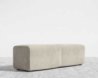 Kaye Bench - Corduroy Velvet - Silkstone Kaye Bench - Corduroy Velvet - Silkstone