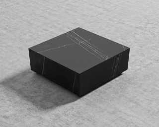 Liza Coffee Table Grande – Black – 40 x 40 Liza Coffee Table Grande – Black – 40 x 40