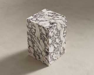 Liza Side Table - Viola Marble