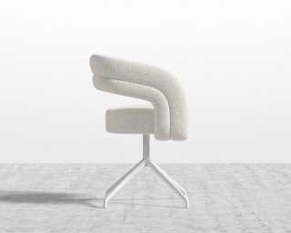 Mia Dining Chair - Chatou Boucle - Pearl