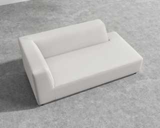 Mika Outdoor Right Arm Chaise - Palisades