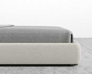 Modular Bed Frame - King - Chatou Boucle - Pearl