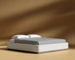 Modular_Bed_Frame_Wood_King_Performance_Linen_Swan Modular_Bed_Frame_Wood_King_Performance_Linen_Swan