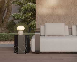 Nobi Outdoor Sectional Sofa - Palisades - Black Nobi Outdoor Sectional Sofa - Palisades - Black