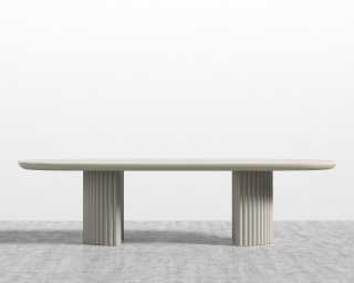Osten Table - 120" - Alabaster Lacquer