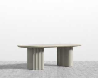 Osten Table - 96" - Alabaster Lacquer