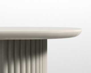 Osten Table - 96" - Alabaster Lacquer