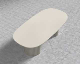 Osten Table - 96" - Alabaster Lacquer