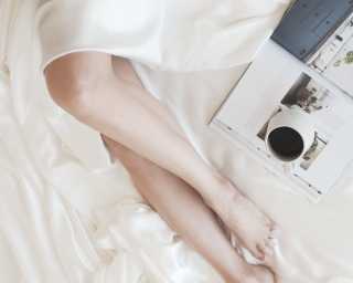 Mulberry Charmeuse Silk Sheet Set - Ivory