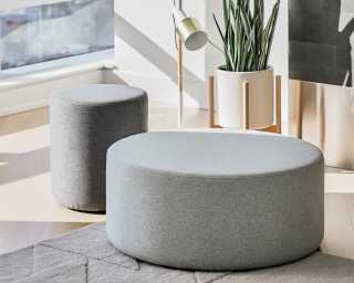 Nova Pouf in Stockholm and Nova Pouf - Large in Oslo