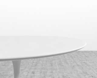 Tulip Dining Table - Round - White Lacquer - White Base Tulip Dining Table - Round - White Lacquer - White Base