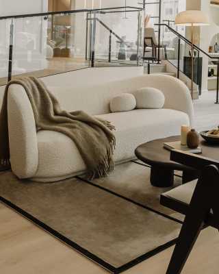 Diane Sofa Scene with Javert Armchair 