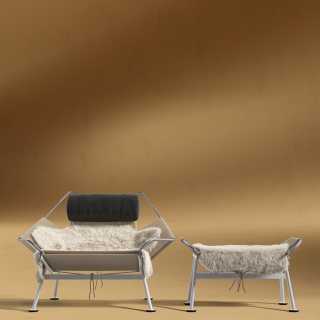 Flag Halyard Chair and Ottoman Flag Halyard Chair and Ottoman