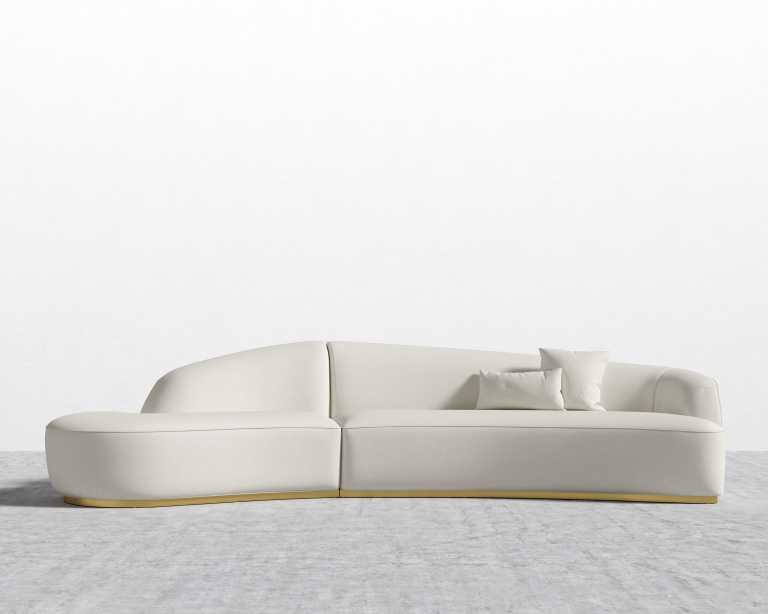 Grand Curved Sectional - Modern Felt - Alesund