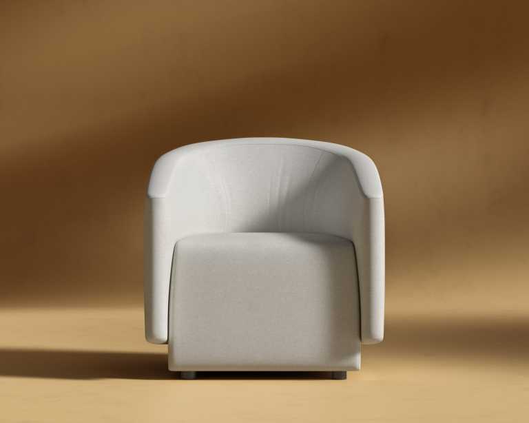 Hadrian_Armchair_Modern_Felt - Alesund