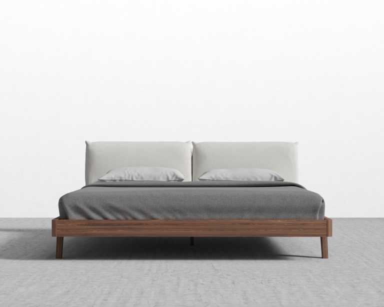 Mikkel Bed - King - Walnut - Alesund