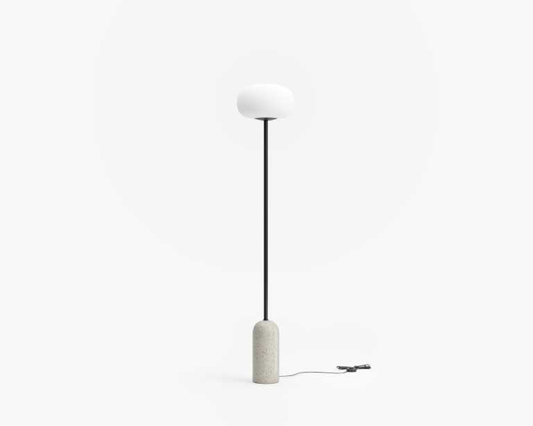 Nino Floor Lamp - White Terrazzo Nino Floor Lamp - White Terrazzo