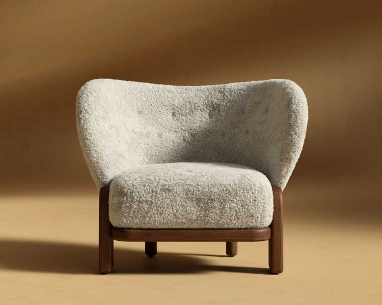Pallas_Lounge_Chair_Shearling - Almond Pallas_Lounge_Chair_Shearling - Almond